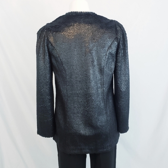 *Last Chance* Twelve Faux Fur Blazer Lightweight Jacket by Forever 21 - Picture 4 of 13